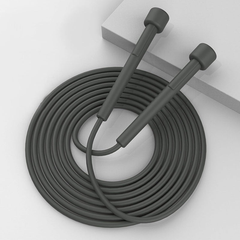 Corde à sauter à vitesse réglable - Corde en PVC anti-nœuds avec poignées ergonomiques