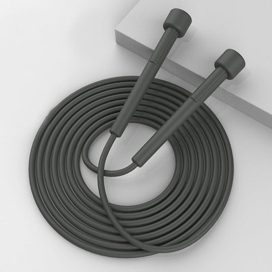 Corde à sauter à vitesse réglable - Corde en PVC anti-nœuds avec poignées ergonomiques
