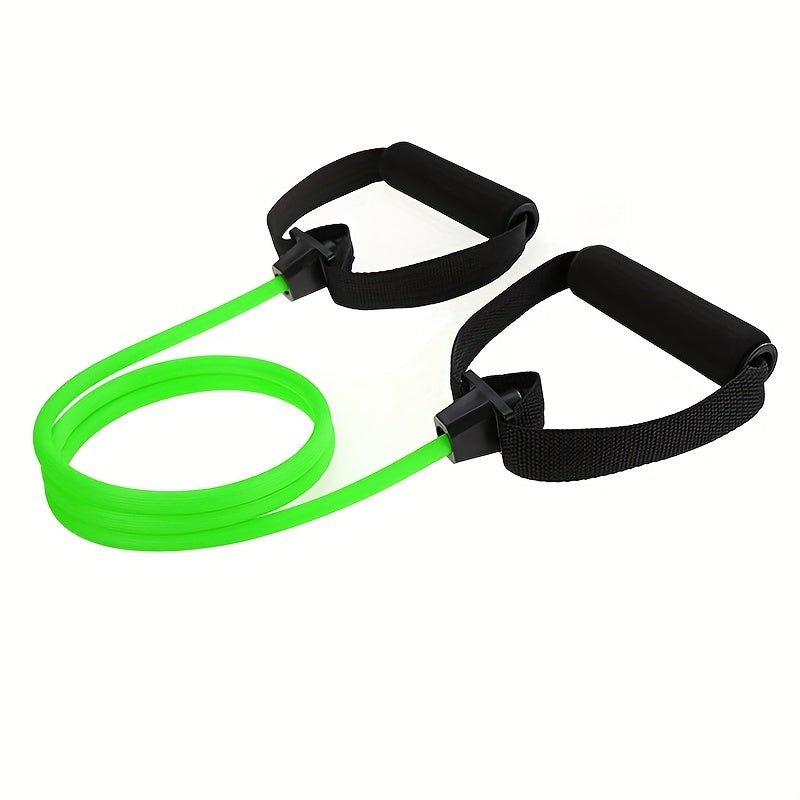 Premium Resistance Band with Bar - Elastic Pull Rope for Home Gym | Full Body Strength Training