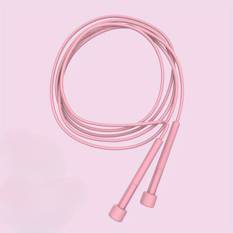 Corde à sauter à vitesse réglable - Corde en PVC anti-nœuds avec poignées ergonomiques