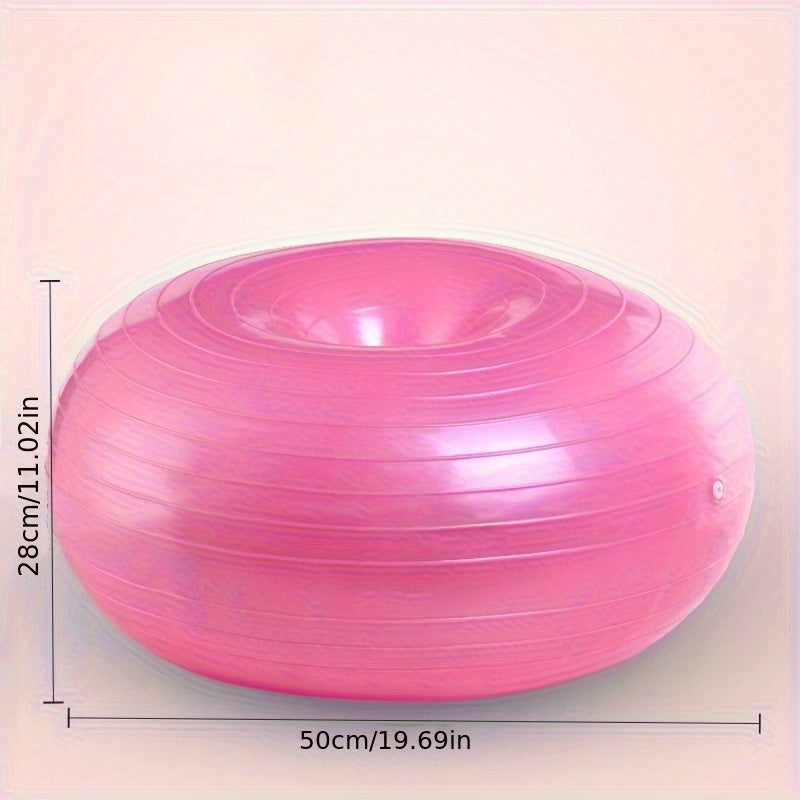 Professioneller Yogaball – platzsicherer Gymnastikball mit Pumpe