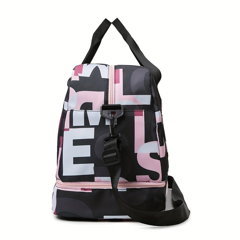 Sac de sport grande capacité pour la salle de sport - Sac de voyage avec compartiment à chaussures