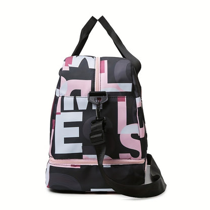 Sac de sport grande capacité pour la salle de sport - Sac de voyage avec compartiment à chaussures