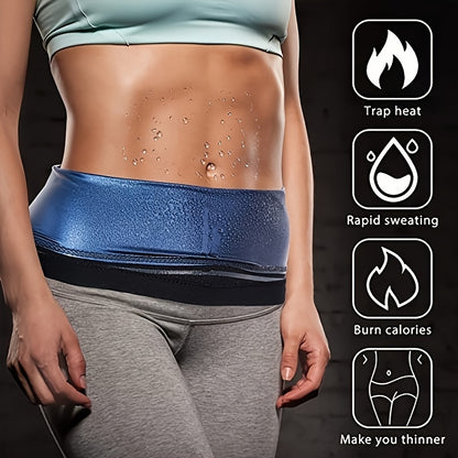 Tummy Control Waist Trainer Belt - Sweat Resistant Fitness Support