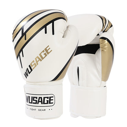 Gants de boxe professionnels - Gants de sparring de compétition avec support de poignet