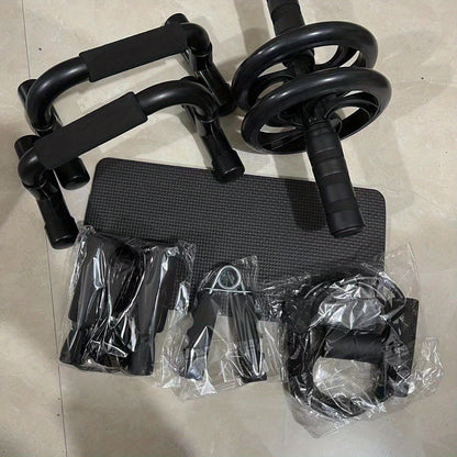 Kit complet d'entraînement abdominal 7 pièces - Équipement de musculation à domicile