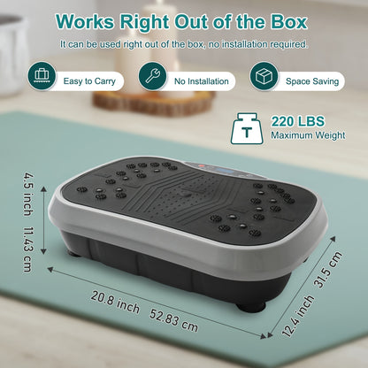 Vibrationsplattform PRO – Professionelle Ganzkörpermaschine