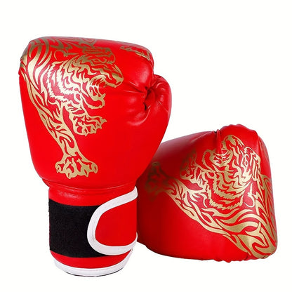 1 paire de gants de taekwondo/boxe/sanda/arts martiaux - Parfaits pour l'entraînement en intérieur et en extérieur, adaptés aux enfants de 5 à 12 ans - un excellent cadeau de Noël ou de Nouvel An.