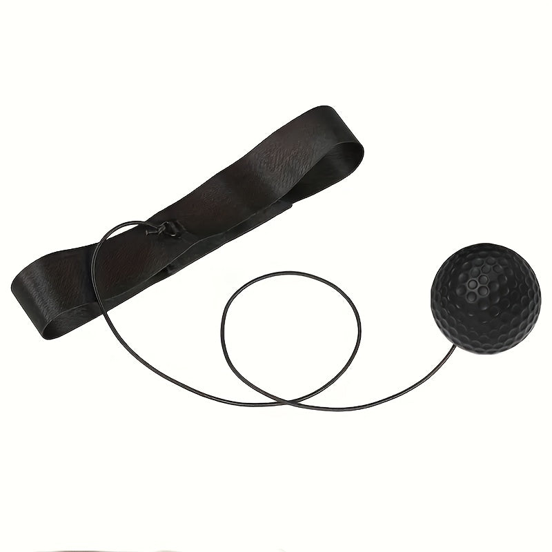 Ensemble de balles réflexes de boxe - Bandeau ajustable avec bandes pour les mains