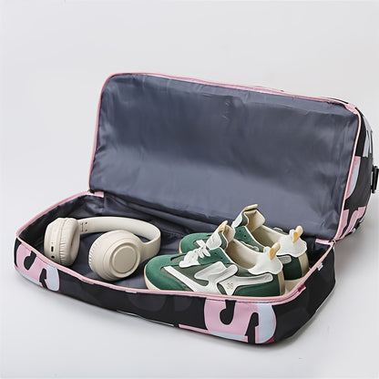 Sac de sport grande capacité pour la salle de sport - Sac de voyage avec compartiment à chaussures