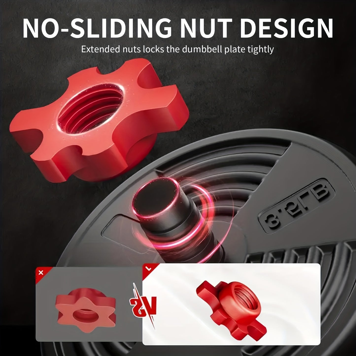 Ensemble d'haltères réglables de 9 à 41 kg - Équipement de musculation polyvalent 4 en 1 pour la maison