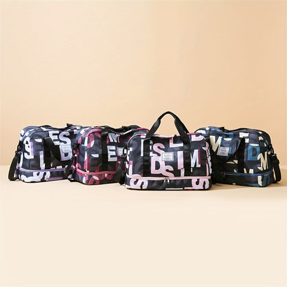 Sac de sport grande capacité pour la salle de sport - Sac de voyage avec compartiment à chaussures