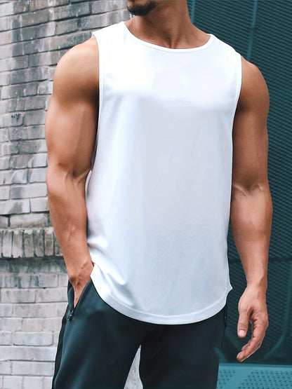 Schnelltrocknendes Sport-Tanktop für Herren – Ärmelloses Laufshirt