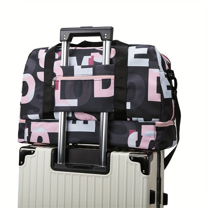 Sac de sport grande capacité pour la salle de sport - Sac de voyage avec compartiment à chaussures