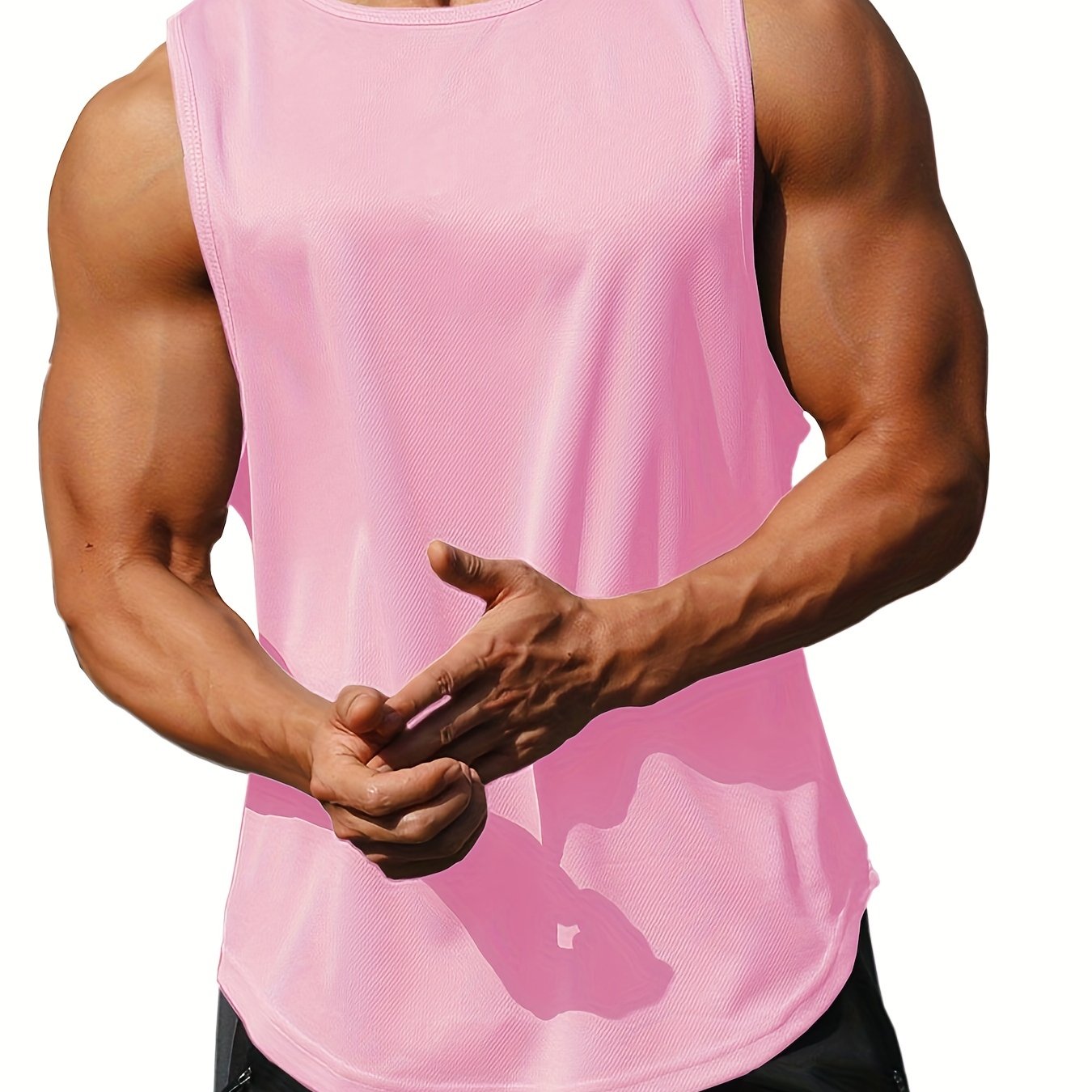 Schnelltrocknendes Sport-Tanktop für Herren – Ärmelloses Laufshirt