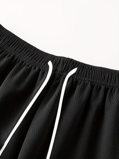 Short de sport pour homme - Short de sport à cordon de serrage imprimé Chicago
